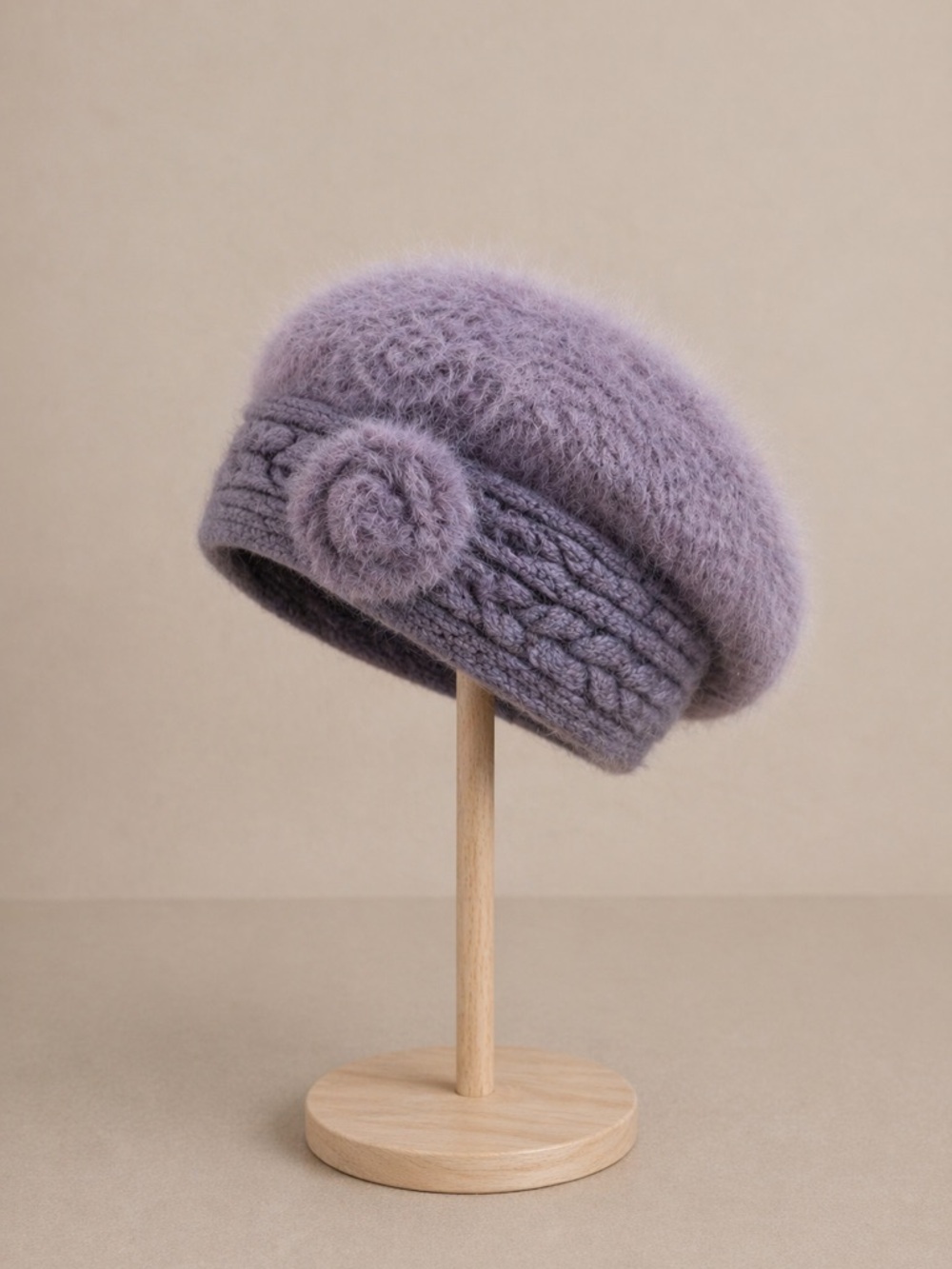 Angora Vintage Lavender Women's Hat